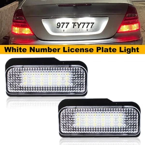 LED License Number Plate Light Lamp Error Free For Mercedes-Benz W203(5D) W211 - Imagen 1 de 8