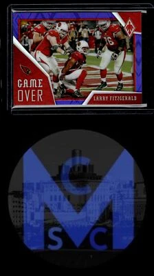 2020 Panini Phoenix #17 Larry Fitzgerald Game Over Purple #/149 - Image 1 of 2