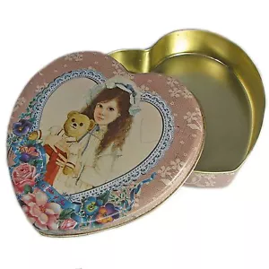 De colección 1987 lata en forma de corazón con ""Becky"" de Jan Hagara - Imagen 1 de 12
