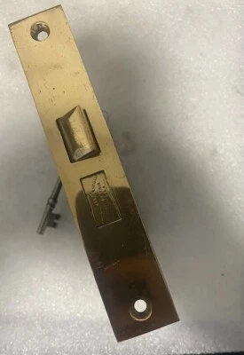 Beautiful Antique Russel & Erwin Mortise Lock & Skeleton Key - Image 1 of 4