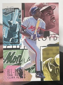 1995 Fleer Ultra Cliff Floyd All Rookie Insert #1 Montreal Expos - Picture 1 of 2