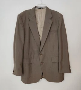 Vintage Arnold Palmer Blazer Sport Coat Jacket Tan Mens 44L EUC - Picture 1 of 12
