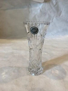 Lenox Fine Crystal Mini Crystal Vase Made in Czech Republic 6” - Picture 1 of 12