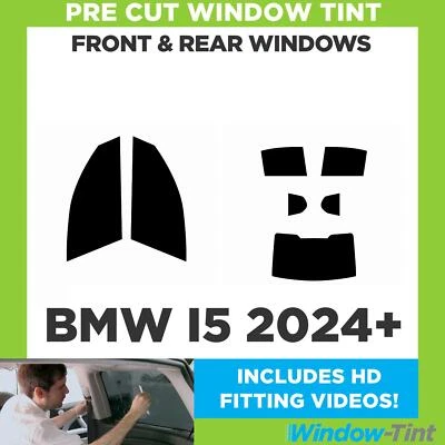 For BMW i5 2024+ Pre Cut Window Tint Full Front & Rear - Image 1 of 4