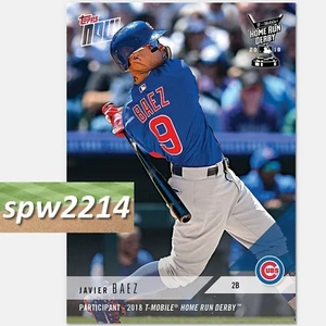 2018 Topps Now Javier Baez Home Run Derby Participant #HRD-4 - Picture 1 of 1