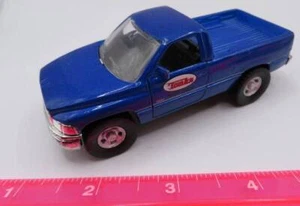 TONKA Hasbro Maisto DODGE RAM Pickup Truck TOY 1/46 Blue Diecast Doors Open - Picture 1 of 6