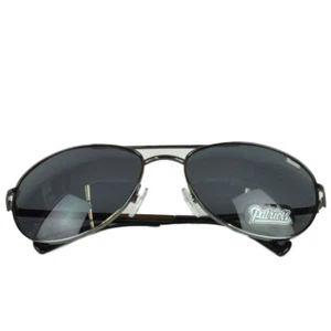 NFL New England Patriots Black Sun Glasses Lenses Accessories UV Mens Aviator - Picture 1 of 1