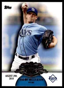 2013 Topps Making Their Mark Jeremy Hellickson Tampa Bay Rays #MM-5 - Picture 1 of 2