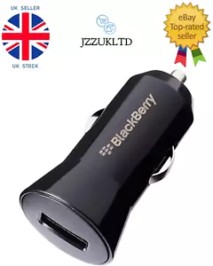 BlackBerry Smartphones 12VDC WITH SINGLE PORT USB-A Car Socket Charger Adapter - Picture 1 of 3