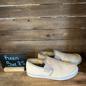 Neu Herren Keen Eldon Harvest Beige Wildleder Turnschuhe Schuhe Slipper Wandern Größe 8,5 - Bild 1 von 6