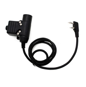 Casque Z Tactical HD01 HD03 U94 type K câble PTT Baofeng UV-5R BF-888S radios - Photo 1/5