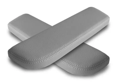 Cubierta de panel de puerta con reposabrazos de cuero para Lincoln Town Car 1998-2002 gris Foto 1 de 4