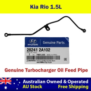 Tubo de alimentación de aceite turbo cargador original para Kia Rio 1,5 L - Imagen 1 de 6
