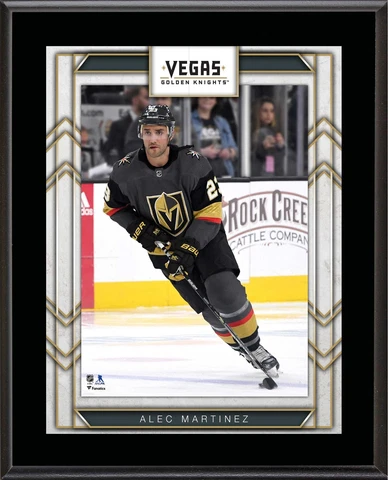 Alec Martinez Vegas Golden Knights 10.5" x 13" Player Plaque Cover