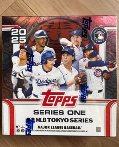 2025 Topps Baseball Series 1 MLB World Tour Tokyo Series Mega Box sealed Japan - Picture 1 of 2