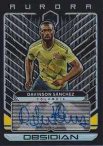 2019-20 Panini Obsidian Aurora Autographs Davinson Sanchez #036/149 - Kolumbien - Bild 1 von 2