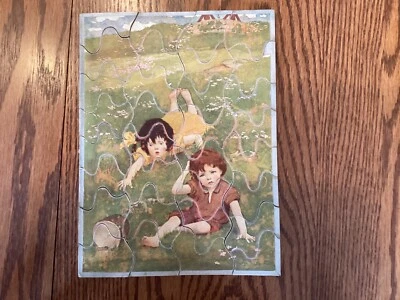 复古 Parker Brothers 童话土地图片拼图完整原装盒 — 第 1/4 张图片