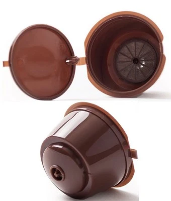 Cápsulas recargables Nescafé Dolce Gusto cápsulas reutilizables filtros taza paquete de 2 Foto 1 de 4