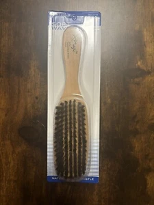 Magic Soft Wave Brush mit verstärkten Wildschweinborsten und Holzgriff #7719 - Bild 1 von 3