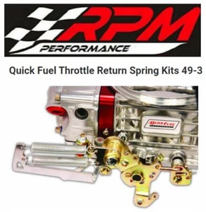 4150 Carburetor Carb THROTTLE RETURN SPRING STAINLESS Holley AED Quick Fuel 49-3 - Picture 1 of 1