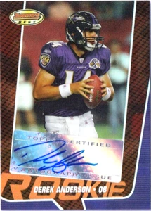 2005 Bowmans Best DEREK ANDERSON RC Auto #93/99!!! Browns OSU - Picture 1 of 1