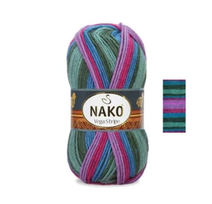 4 Pack Yarn, Self Striping, #4 Medium Premium Acrylic Yarn, Print colors - Picture 1 of 22