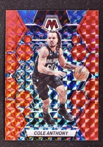 2022-23 Mosaic Base Red #10 Cole Anthony - Orlando Magic