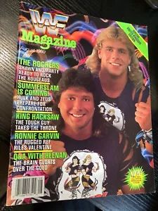 WWF WWE Magazin AUGUST 1989 THE ROCKERS Shawn Michaels Marty Jannetty - Bild 1 von 3