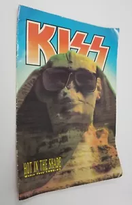 Kiss Hot In The Shade World Tour Book 1990 1991 Concert Program Giant Color - Picture 1 of 9