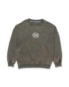 VOLCOM - Womens Stone Crew Sweatshirt - Vintage Black - Casual Top - Picture 1 of 1