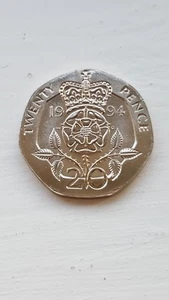 GB 1994 UNC-TUDOR ROSE 20P TWENTY PENCE COIN~UNCIRCULATE CONDITION - Picture 1 of 2