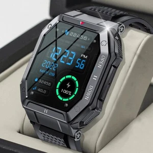 Smartwatch, Gesundheits- und Fitnesstracker für Damen und Herren, Android + iOS - Bild 1 von 22