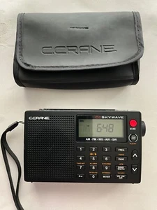 Radio Shortwave C.Crane CC Skywave AM/FM Weather,Airband Portabe Travel +Case - Picture 1 of 10