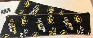 Iowa Hawkeyes NCAA Basketball Soft Cozy Fleece Winter Scarf One Size Unisex - Picture 1 of 5