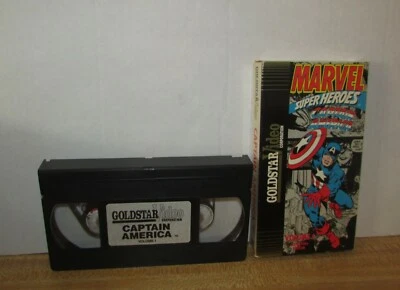 Marvel Super Heroes Captain America Volume 1 Red Skull Lives VHS Animated 1991 - Image 1 of 4
