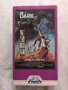 The Dark 1982 Media Entertainment VHS Dick Clark Casy Kasem Sci-Fi Horror - Picture 1 of 3