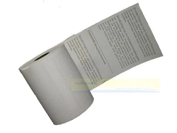 HEIPA 5 EC Cash Kassenrollen Bonrollen Thermorollen 57mm x 25m x 12mm Lastschrift SEPA