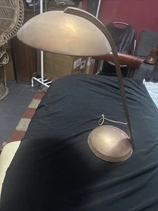 Seltene Lampe Stil Bauhaus Messing, Jahre 40 - Bild 1 von 7