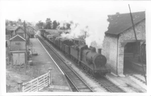 Eisenbahn Foto LMS 3F 43204 West Pennard Midland Johnson 0-6-0 Lok S&DJR - Bild 1 von 1