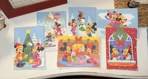 Vintage Disney Weihnachtsgrußkarten 40 von Grand Award 80er oder 90er Ephemera USA - Bild 1 von 8