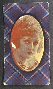 1922 Australia Film Artists McIntyre Bros Series 2-Grace Darmond Chocolate Card - Picture 1 of 2