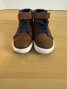 Wonder Nation Kleinkind Schuhe braun High Top Klettverschluss Riemen Größe 10 - Bild 1 von 12