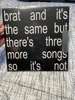 CHARLI XCX - BRAT AND IT’S THE SAME BUT THERE’S THREE MORE SONGS - BLOOD RECORDS - Image 1 of 3