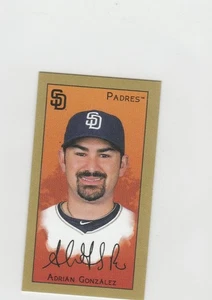 2025 Topps T205 Adrian Gonzalez Padres Cycle Back Approx 23 Copies NRmT - Picture 1 of 2