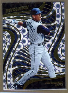 2023 Panini Chronicles Revolution Groove #40 Alex Rodriguez - Gold and Black - Picture 1 of 2