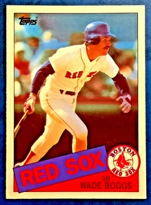 WADE BOGGS 1985 TOPPS TIFFANY BASEBALL #350 RED SOX HOF SP - Bild 1 von 2