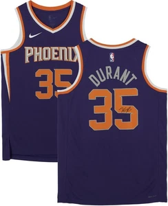Kevin Durant Phoenix Suns Signed Purple Nike Icon Swingman Jersey - Picture 1 of 5