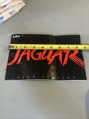 Vintage Rare Atari Jaguar system console manual Only  USER’s GUIDE - Image 1 of 4