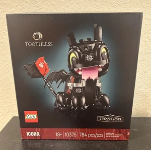 Free Ship! LEGO 10375 How to Train Your Dragon Toothless 2025 NEW Sealed - Picture 1 of 6