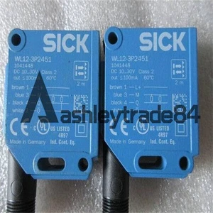 1PCS NEW WL12-3P2451 1041448 Photoelectric Switch Sensor #T9 - Bild 1 von 4